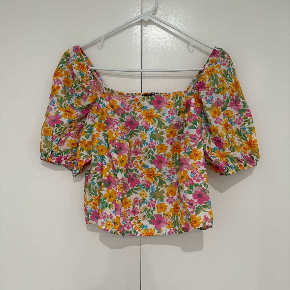 Girls Floral Top